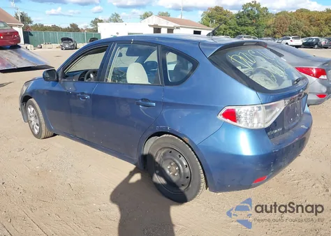 2009 Subaru Impreza 2.5I from USA, damaged, VIN JF1GH61699H827674